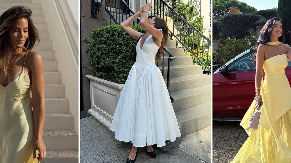 Das Maxikleid im Juli: ein Kleid, sechs Outfits