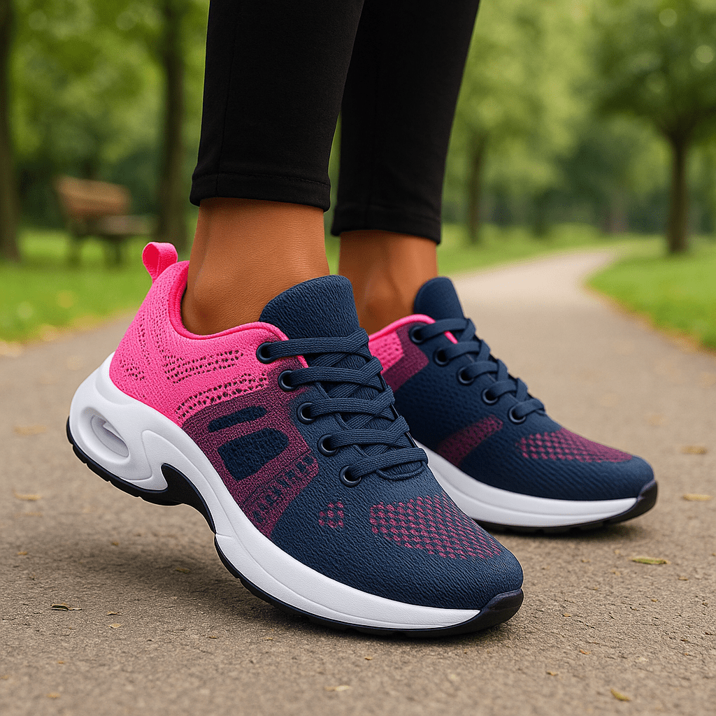 Leichte, gepolsterte Walking-Schuhe