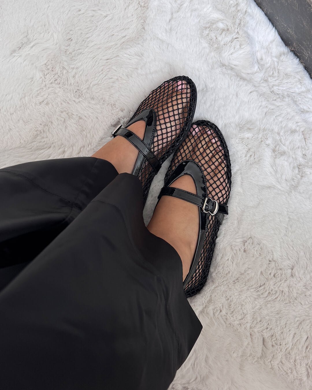 Adelmira – atmungsaktive Mesh-Ballerinas