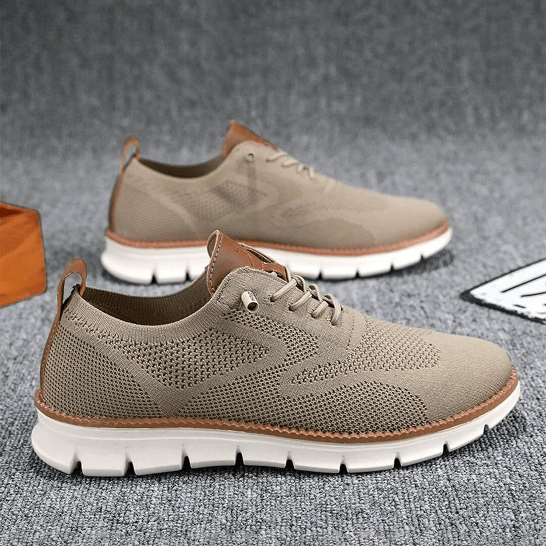 Adeltraud – atmungsaktive, rutschfeste Strick-Sneaker