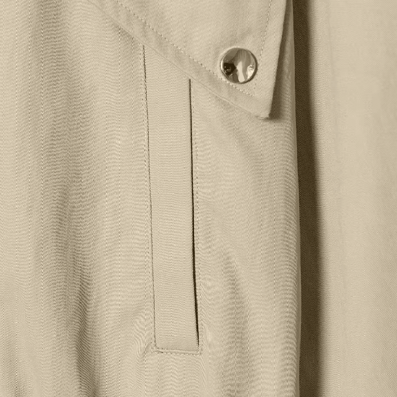 Lässige Stehkragenjacke mit Knopfleiste