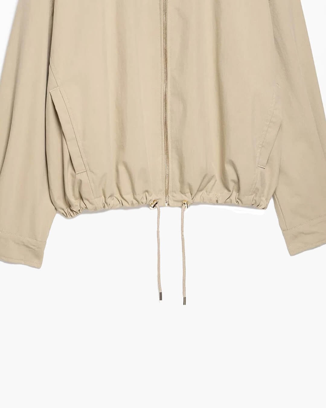 Lässige Kapuzenjacke mit Reißverschluss