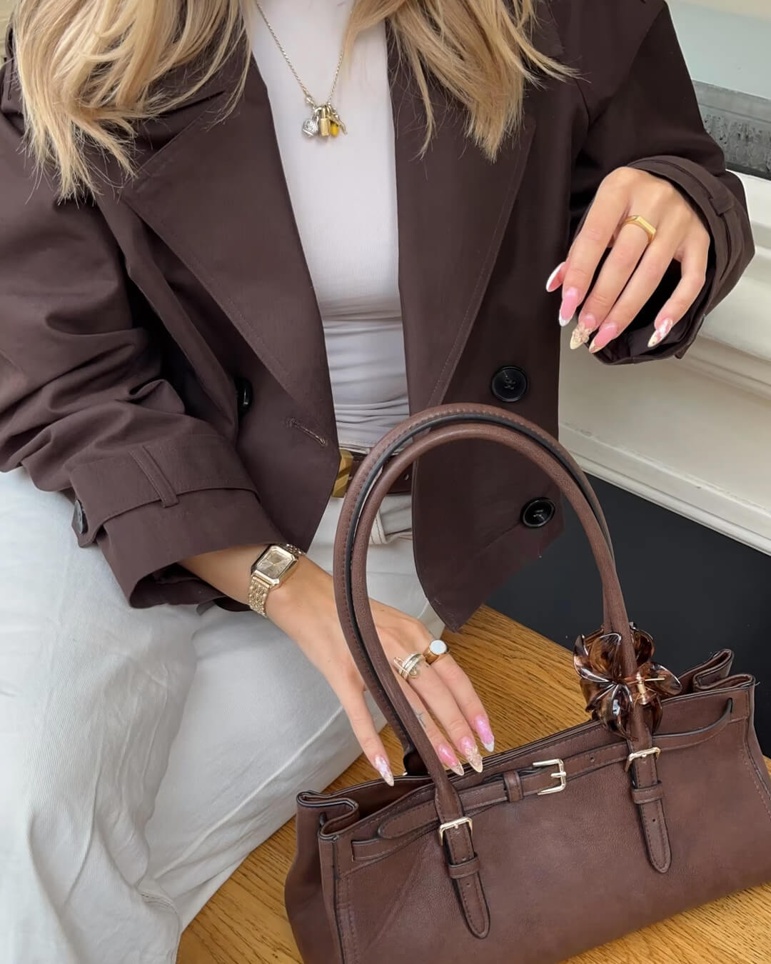 Leah – Kurzer Trenchcoat