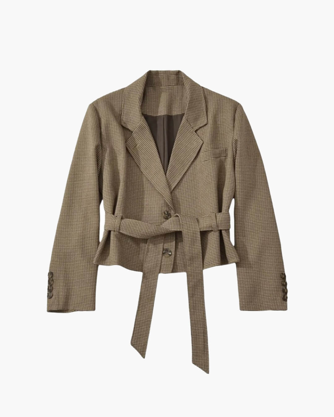 Klassischer Hahnentritt Schnürblazer