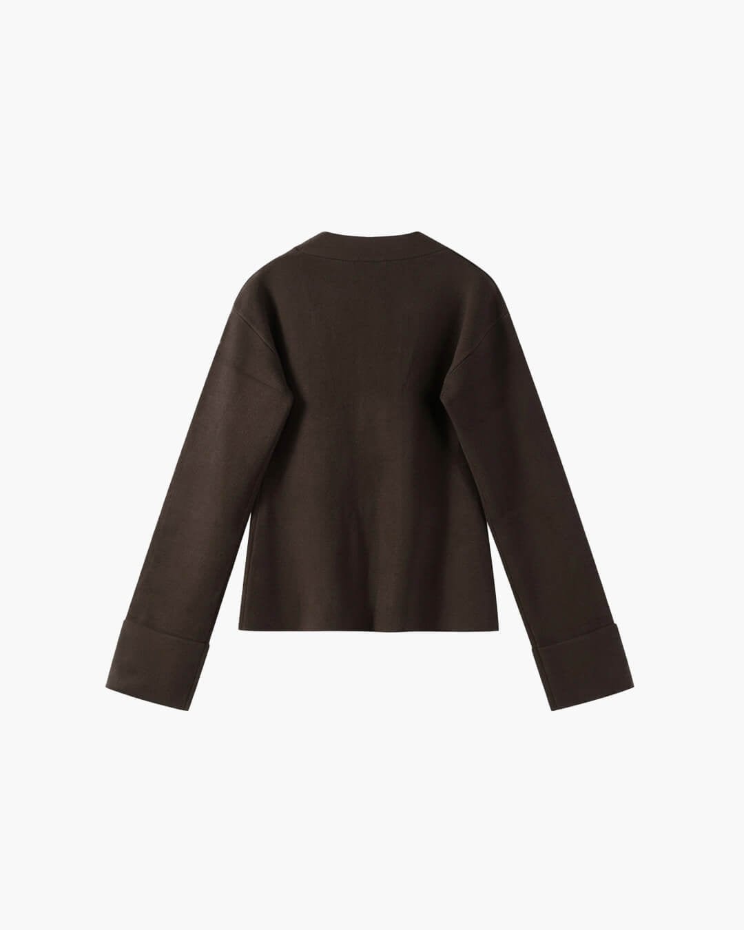 Klassischer Cardigan mit V-Ausschnitt und Knöpfen