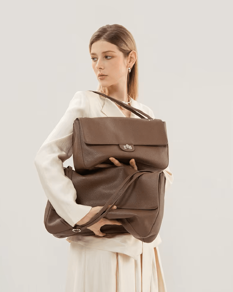 Eleganter Umhänge-Shopper