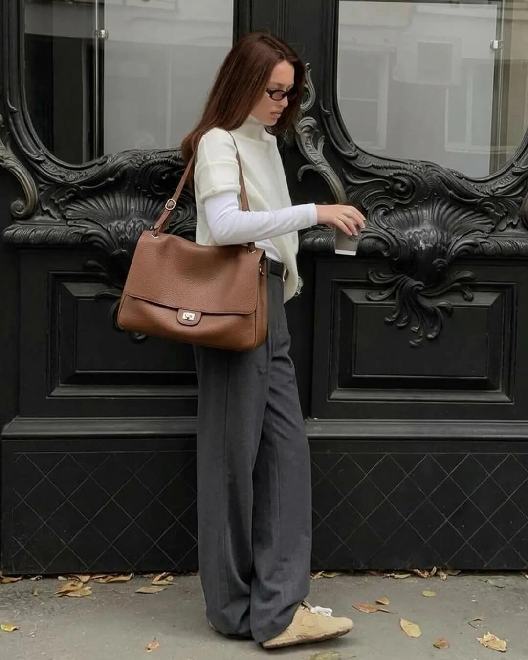 Eleganter Umhänge-Shopper