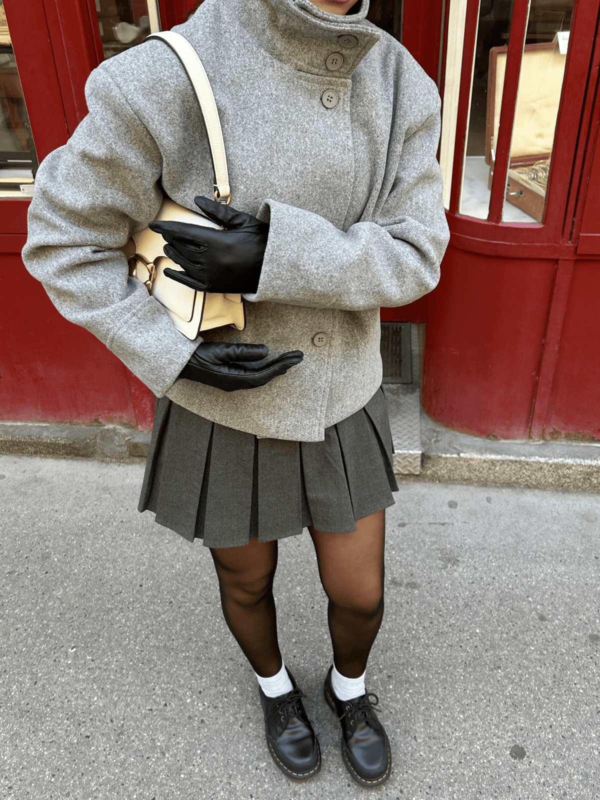 Elegante Jacke mit Stehkragen