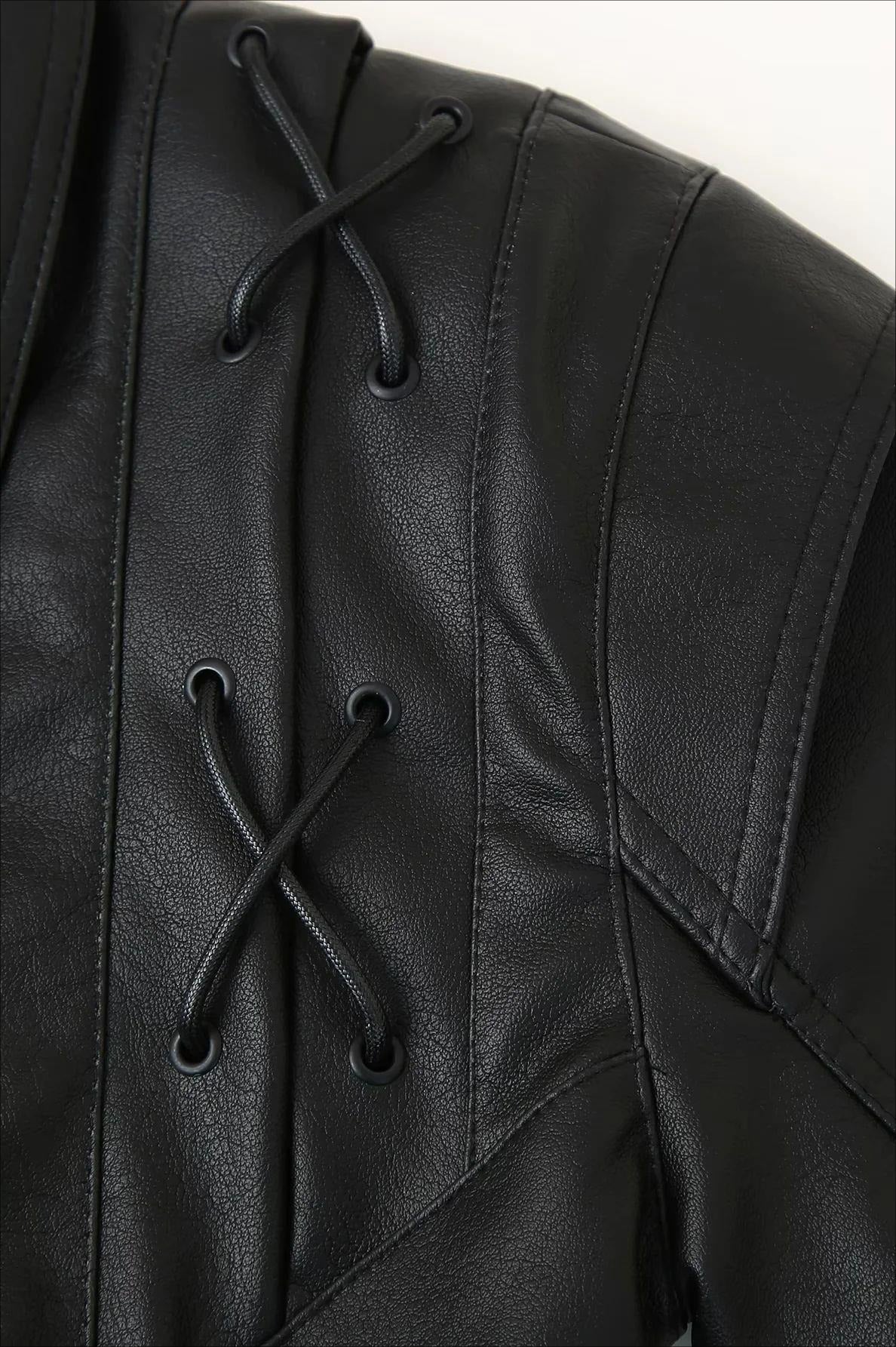 Kaye – Kunstlederjacke