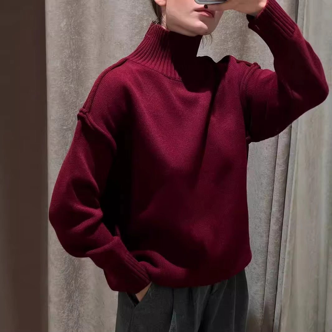 Lexi – Strickpullover mit Rollkragen
