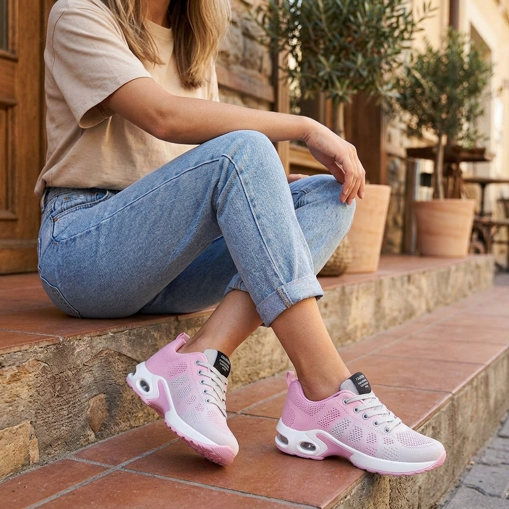 Leichte, gepolsterte Walking-Schuhe
