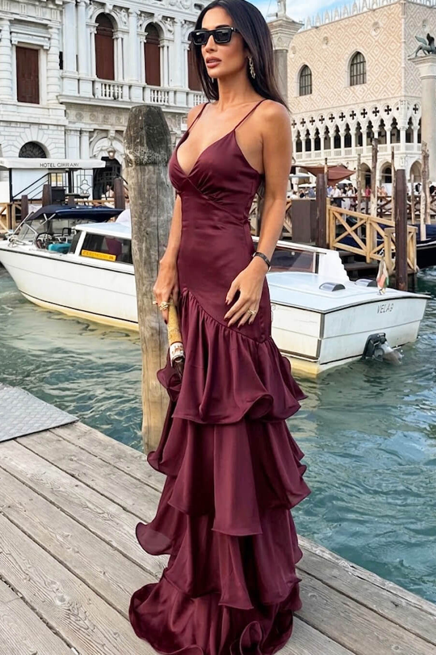 Linda – Abendkleid mit Trägern
