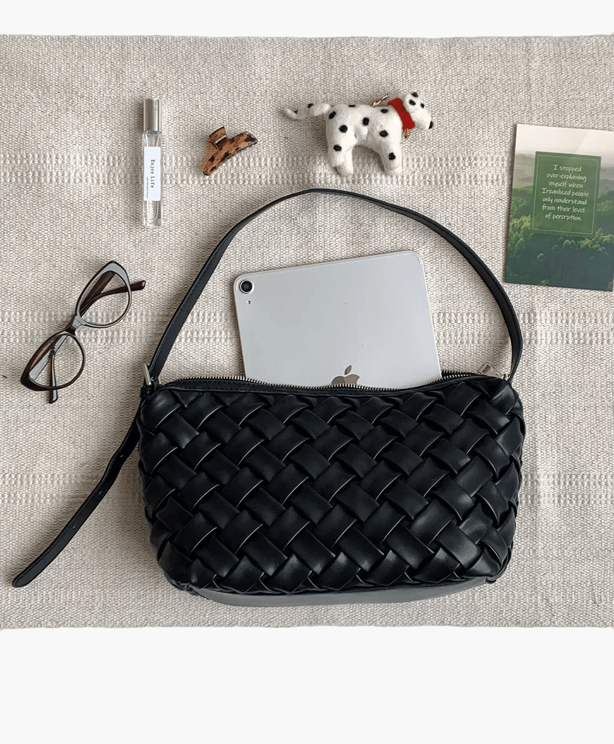 Minimalistische Hobo-Schultertasche