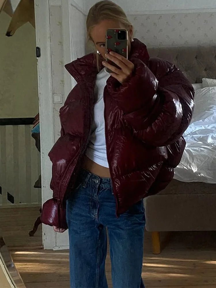Monica Shiny Puffer Jacket