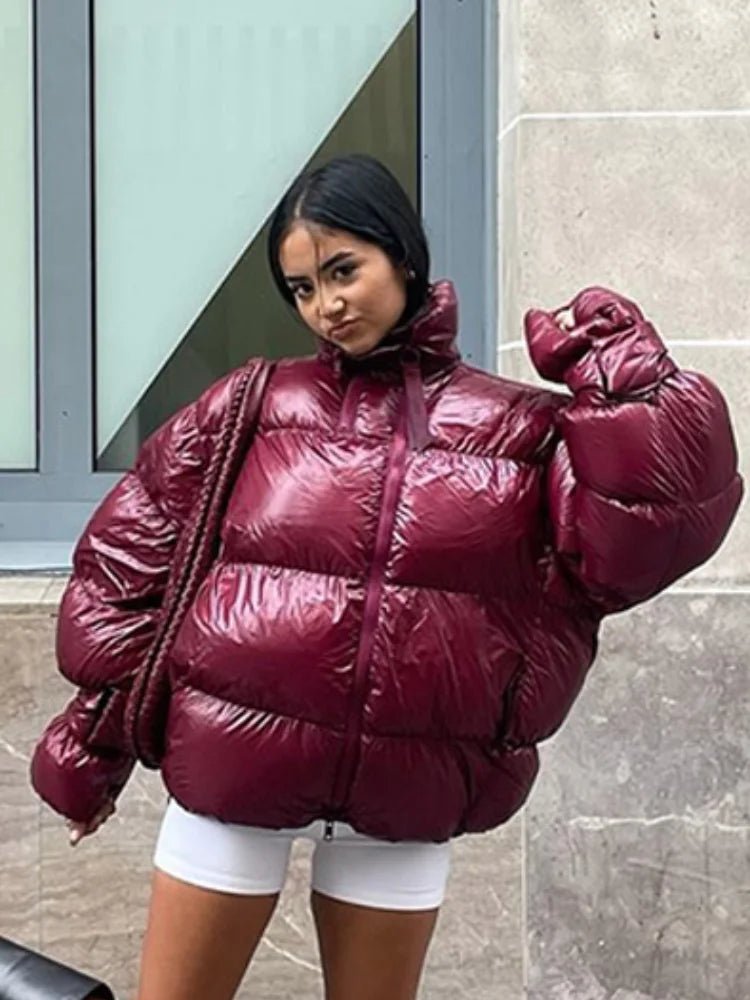 Monica Shiny Puffer Jacket