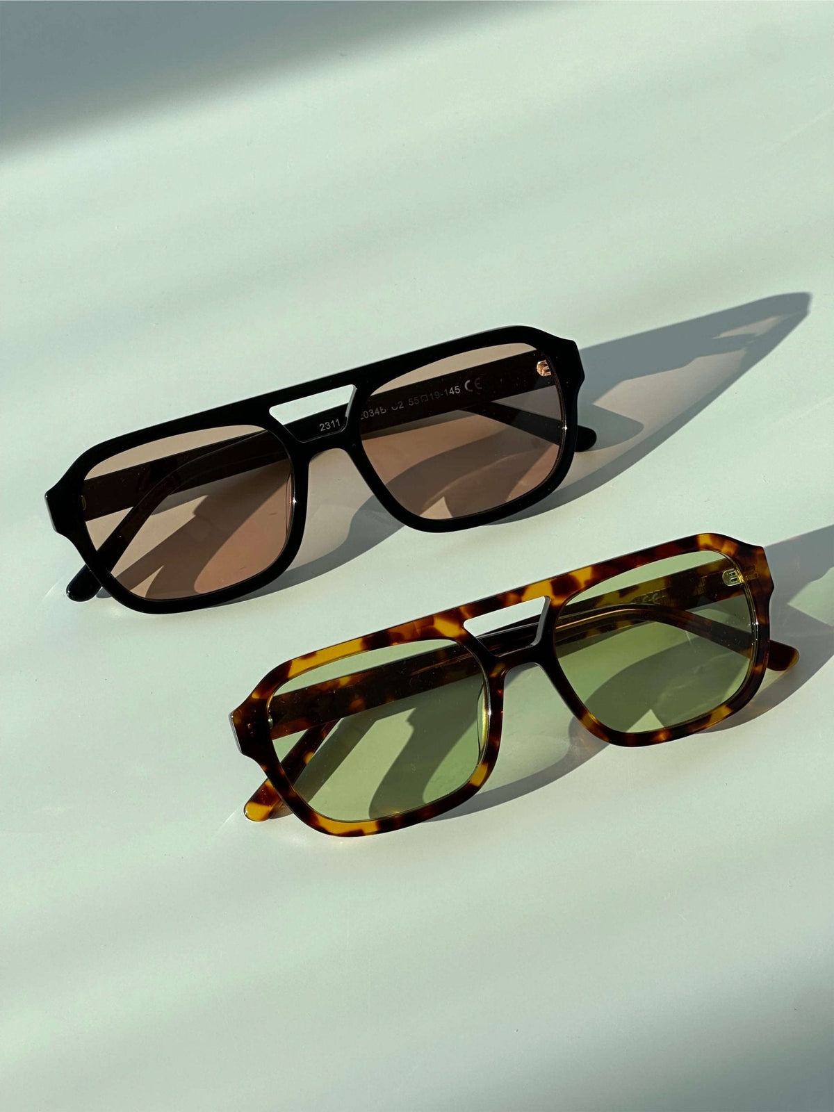Oversized Cat-Eye Sonnenbrille