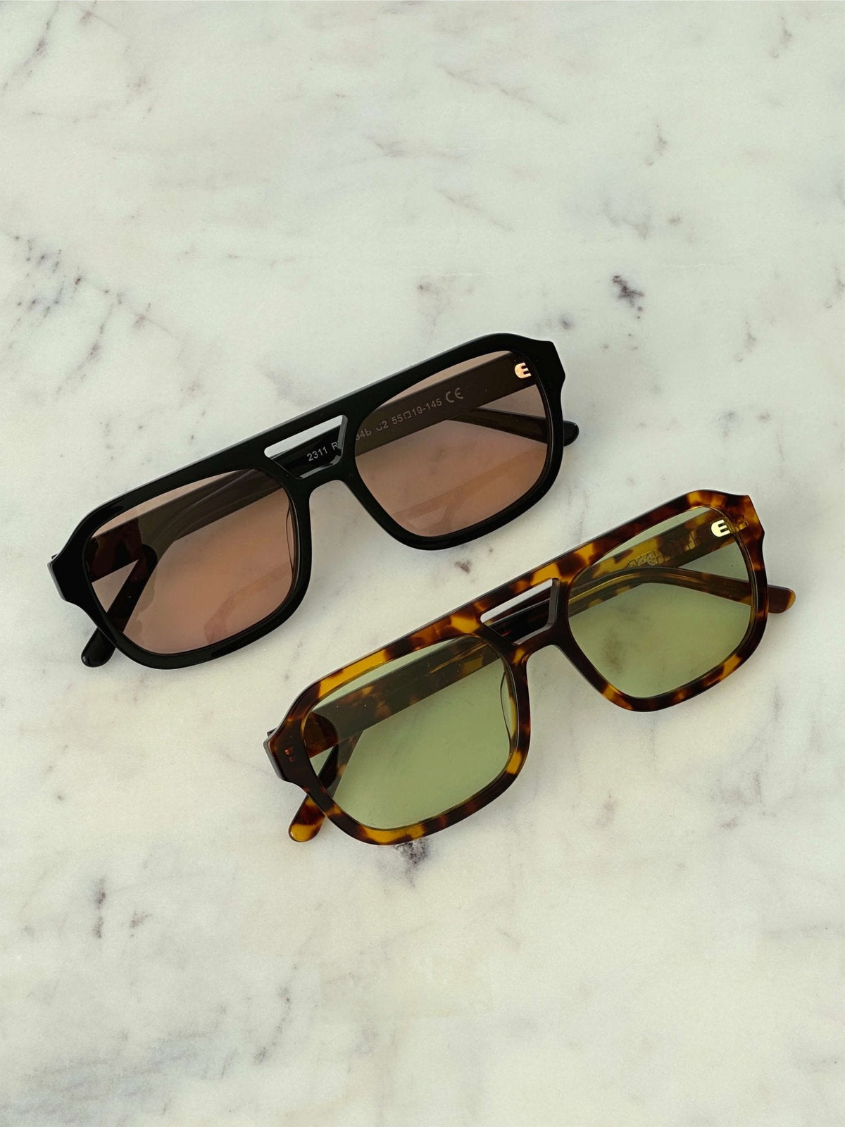 Oversized Cat-Eye Sonnenbrille
