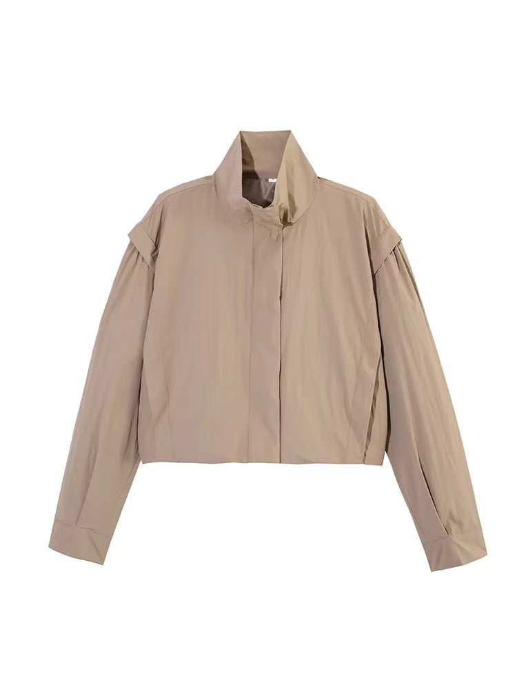 Stilvolle kurze Windjacke