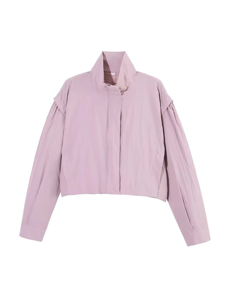 Stilvolle kurze Windjacke