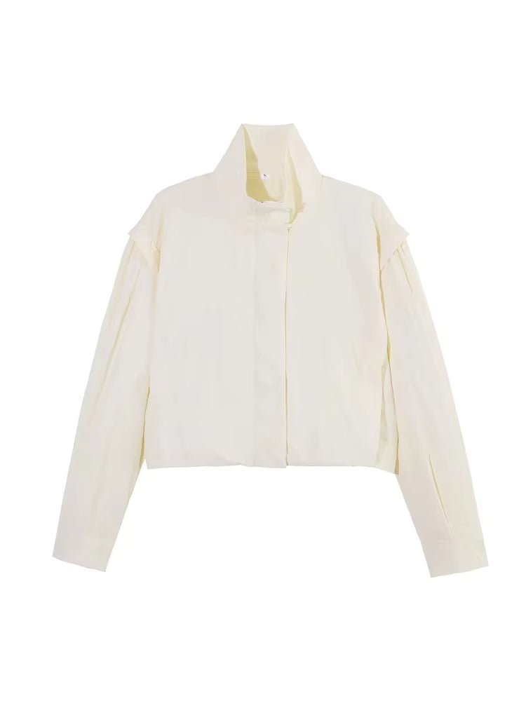 Stilvolle kurze Windjacke