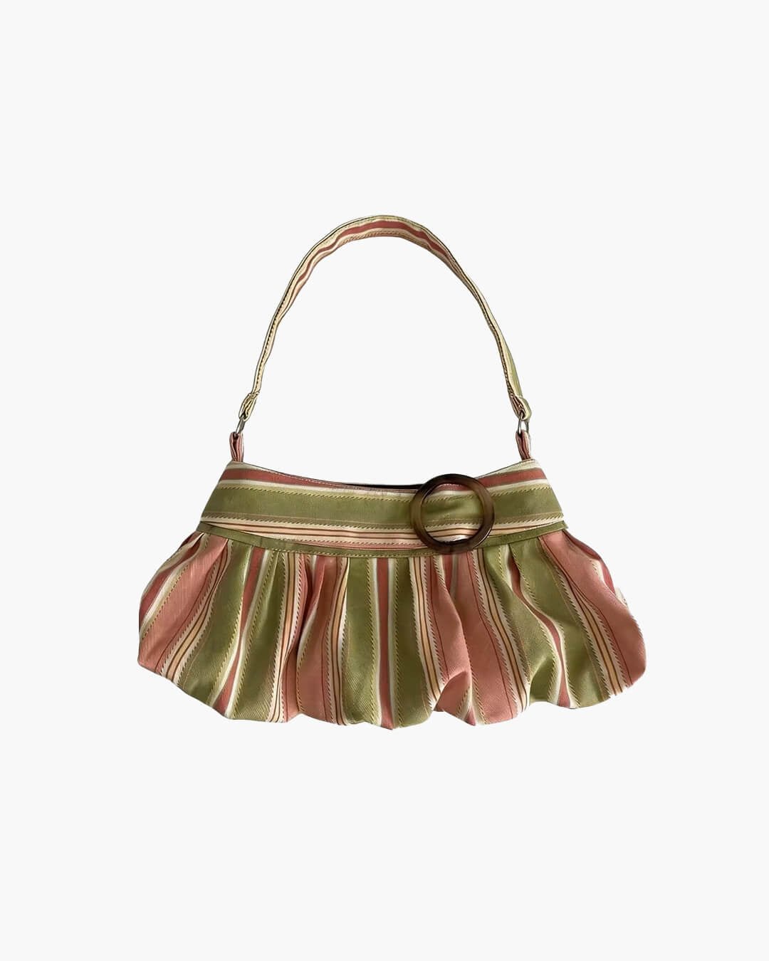 Stilvolle gestreifte Schultertasche