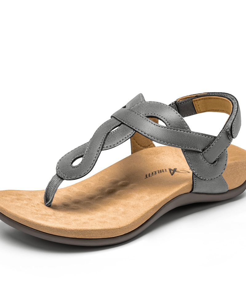 Gloria – Sandalen mit T-Riemen und Fußgewölbestütze
