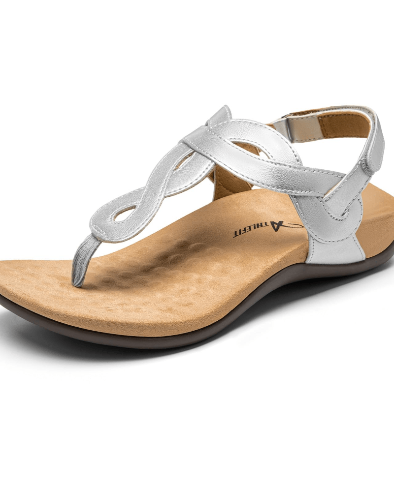 Gloria – Sandalen mit T-Riemen und Fußgewölbestütze