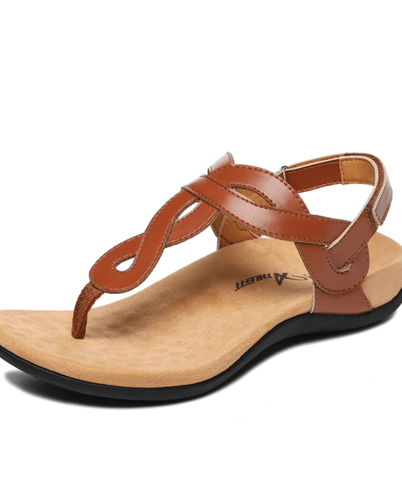 Gloria – Sandalen mit T-Riemen und Fußgewölbestütze