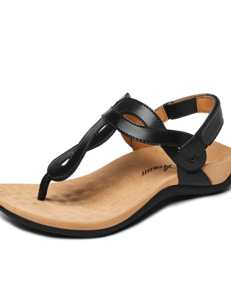 Gloria – Sandalen mit T-Riemen und Fußgewölbestütze