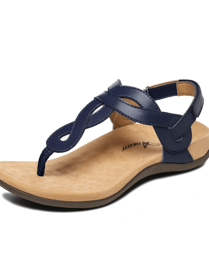 Gloria – Sandalen mit T-Riemen und Fußgewölbestütze