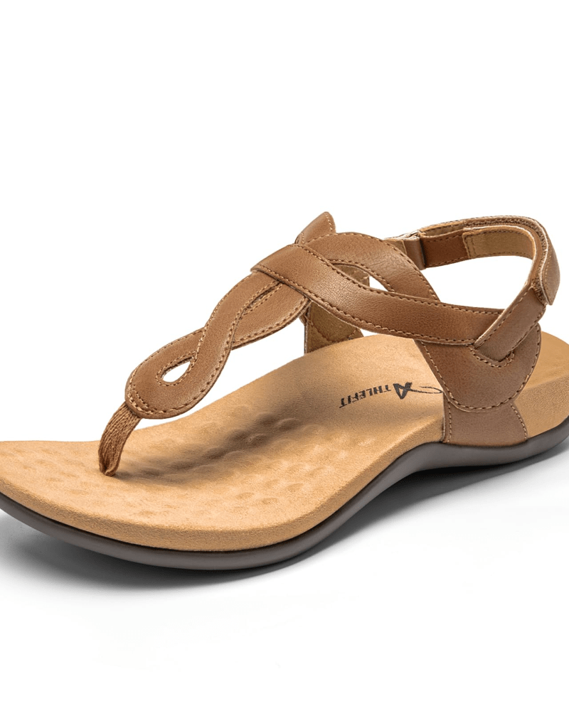 Gloria – Sandalen mit T-Riemen und Fußgewölbestütze