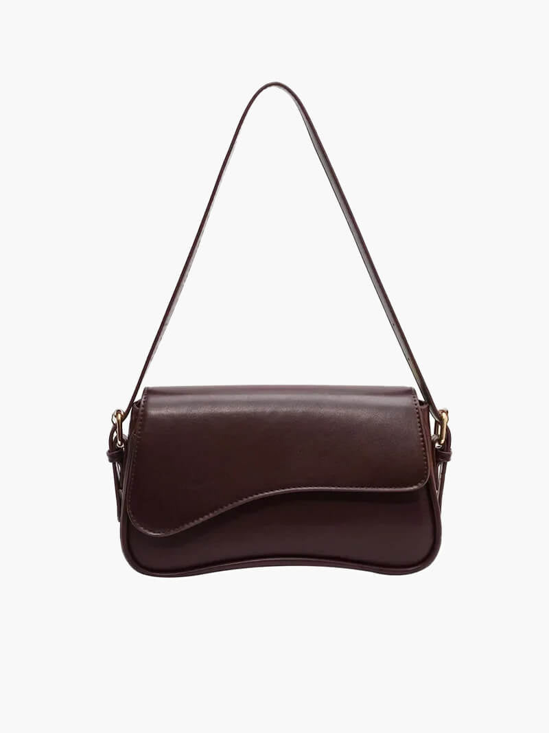 Veganer Leder Schulter-Sattelbag