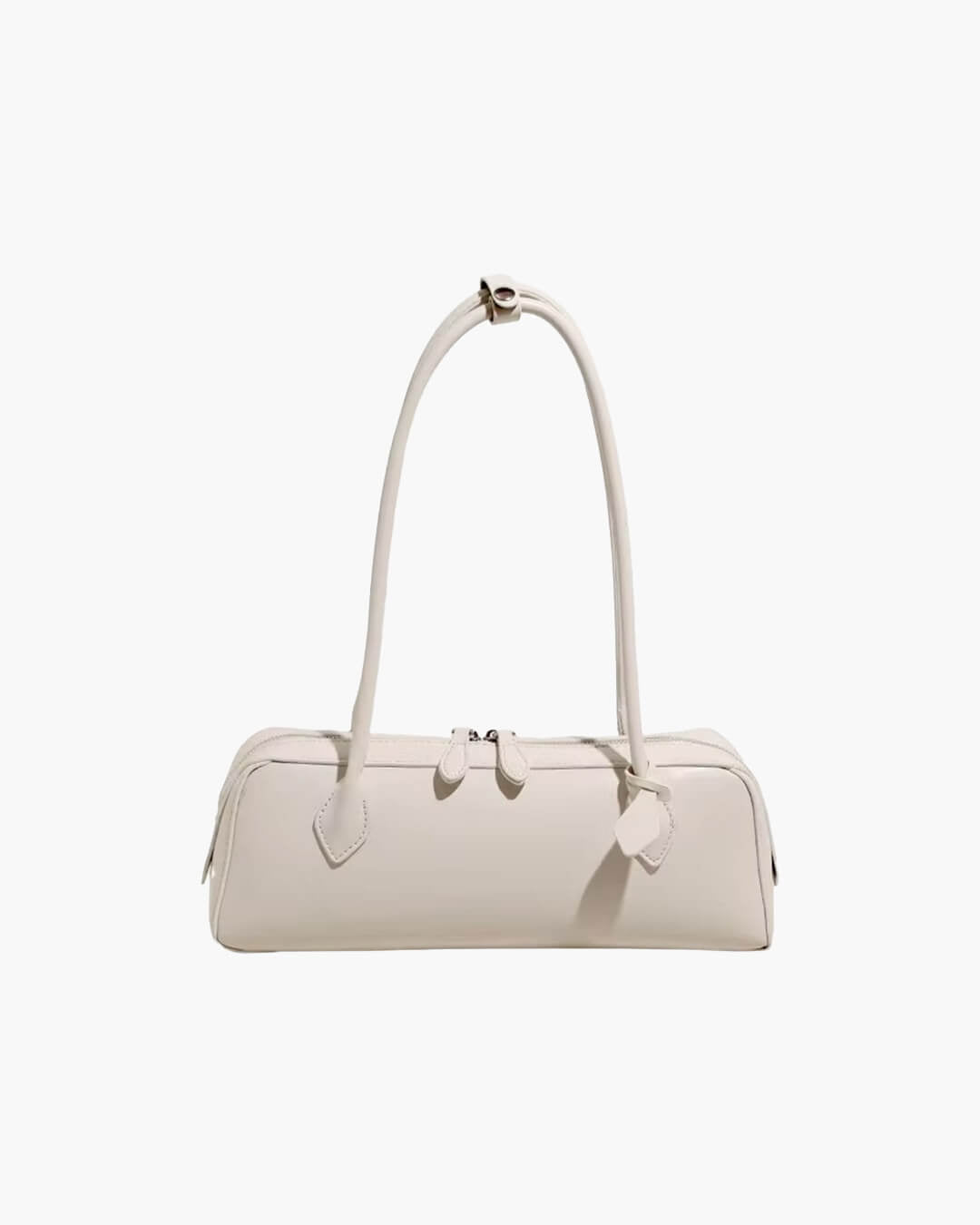 Vintage-Baguette-Tasche aus Kunstleder
