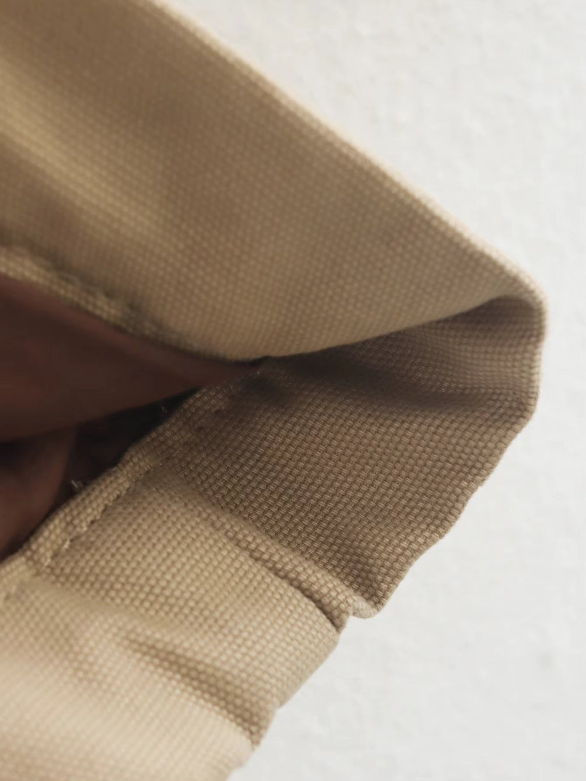 Lange Canvas-Utility-Jacke im Vintage-Stil