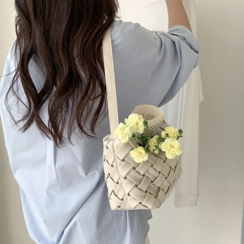 Minimalistische Hobo-Schultertasche