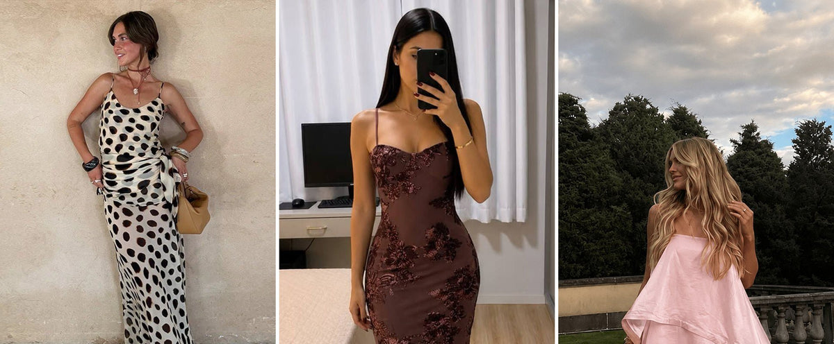 Das Slip Dress mit langen Ärmeln: Das cleverste Layering-Piece des Herbstes