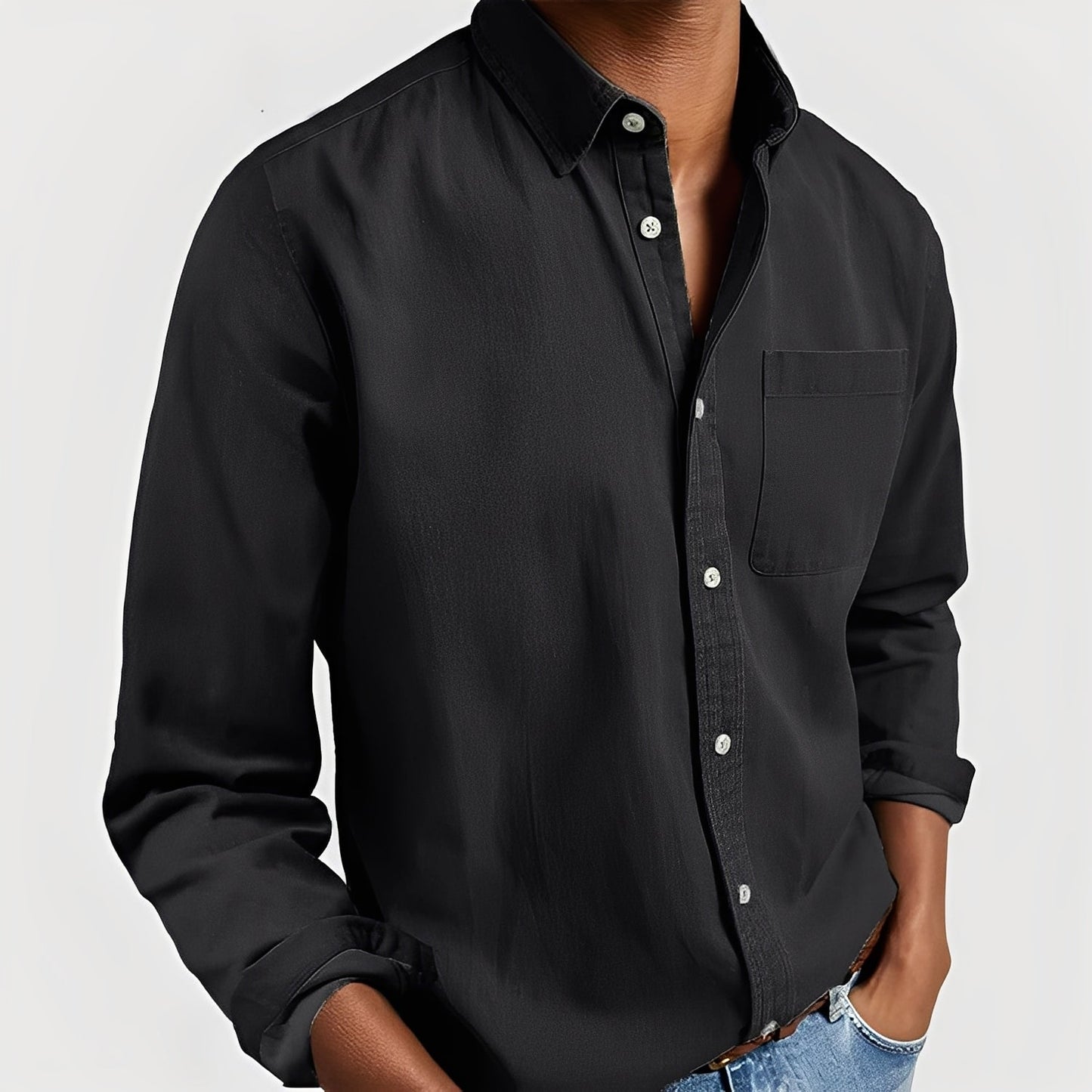 Magnolia Langarmshirt Elegance