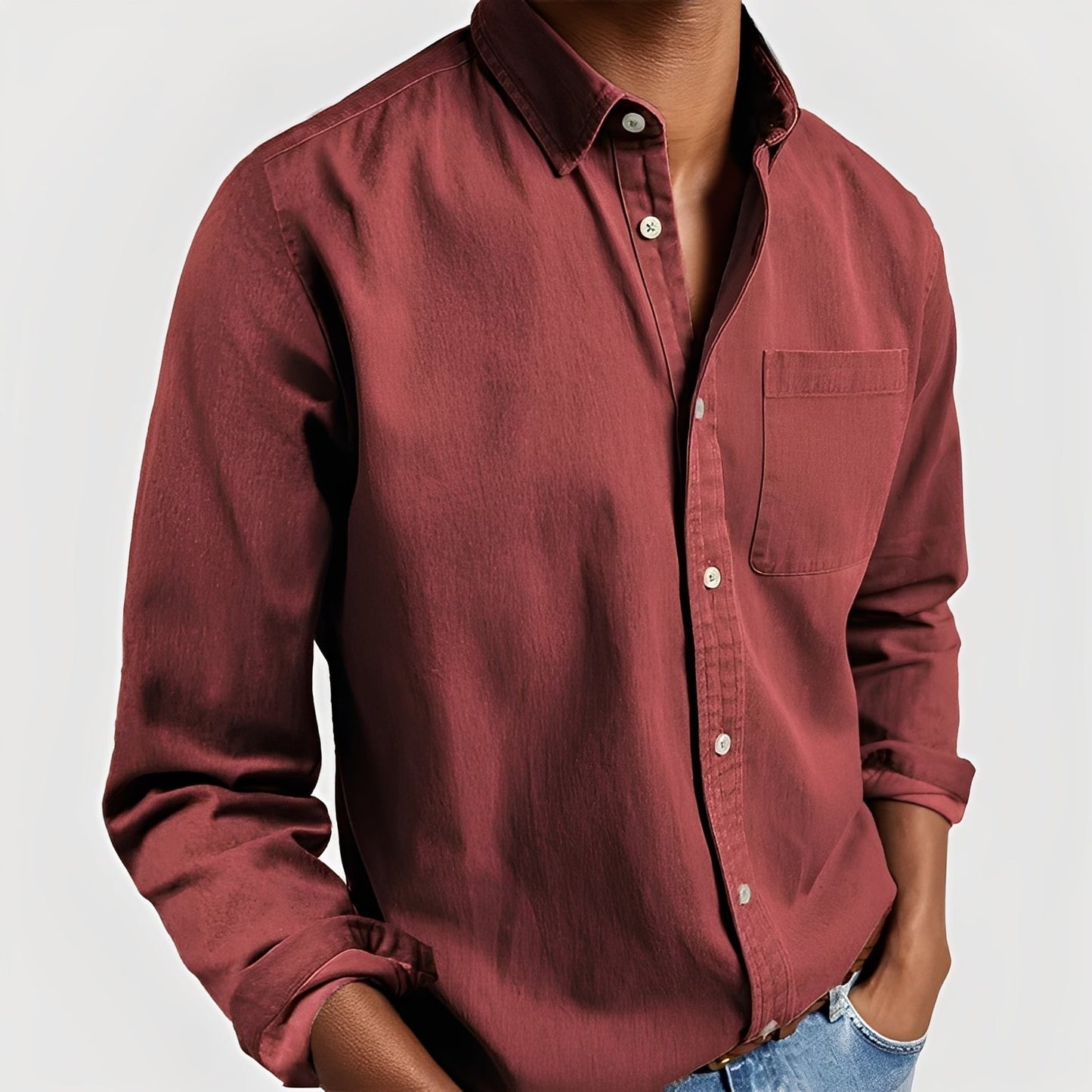 Magnolia Langarmshirt Elegance