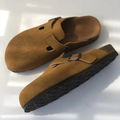 Slip-On Clog mit verstellbarer Schnalle