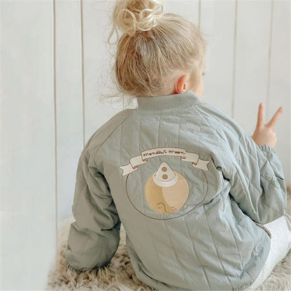 Olane Brand Baby Winter Coat Jacket Gray90 (1 - 2Y)Baby Clothing