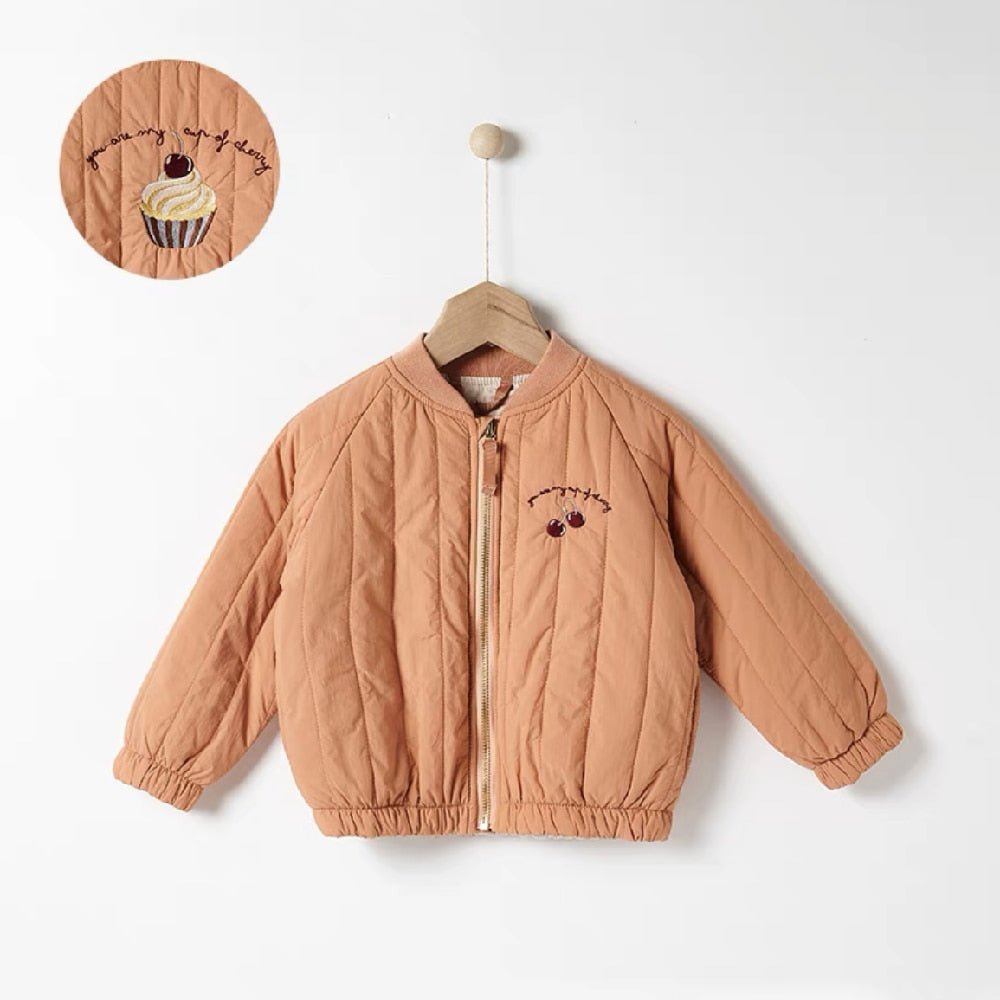 Olane Brand Baby Winter Coat Jacket Orange90 (1 - 2Y)Baby Clothing