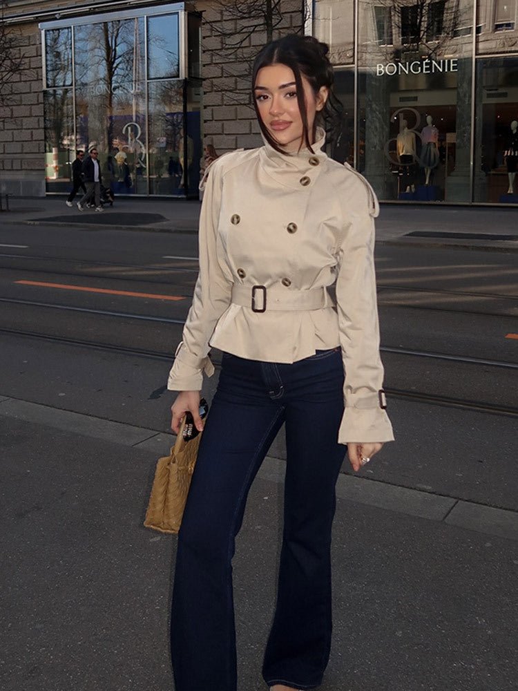Adlis – Kurzer Trenchcoat