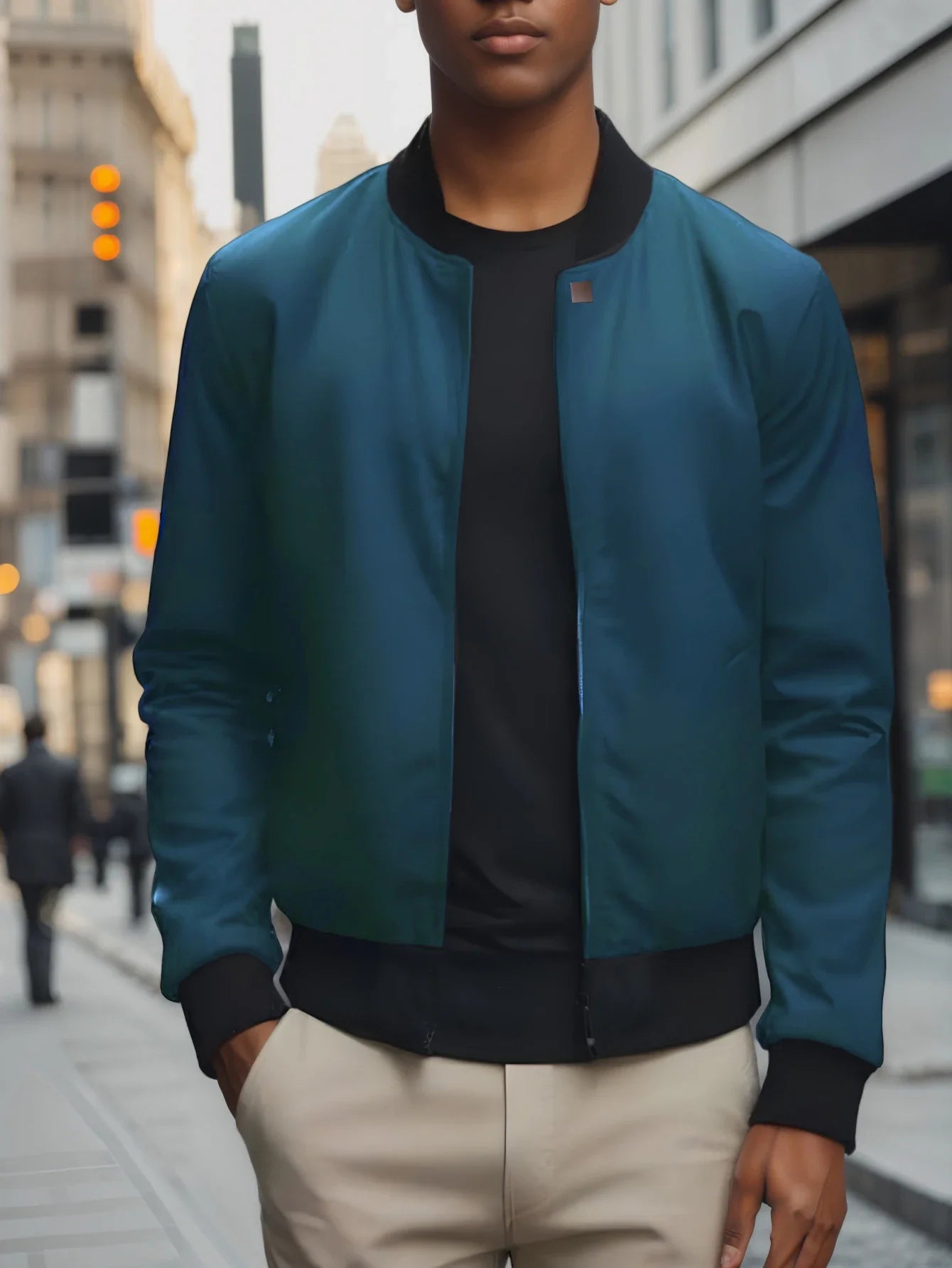 Olane Brand Lightweight Outdoor Jacket Blue 3SMen's Jackets