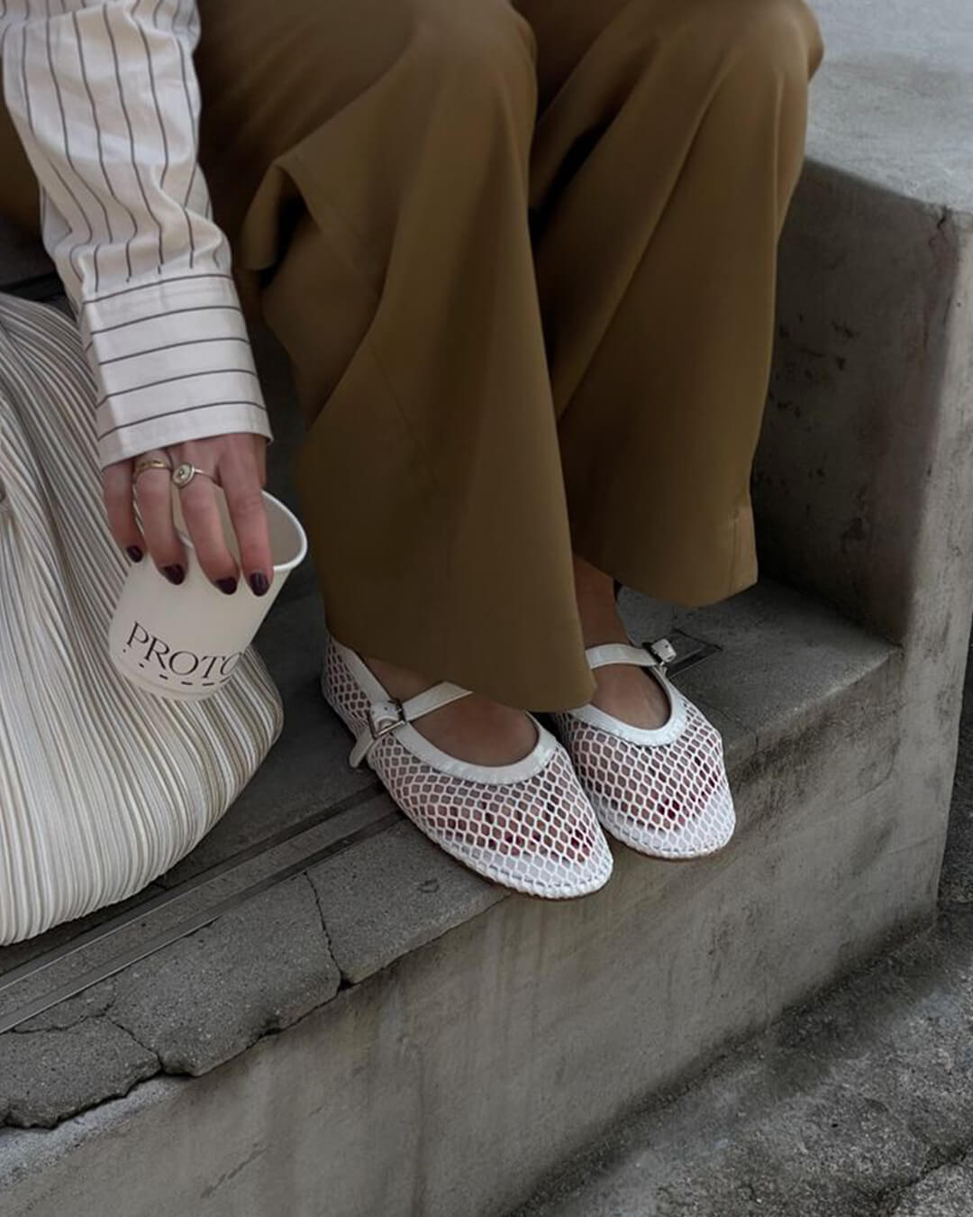 Adelmira – atmungsaktive Mesh-Ballerinas