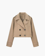 Leah – Kurzer Trenchcoat