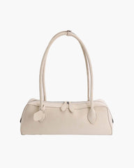 Klassische Faux-Suede Baguette-Bag