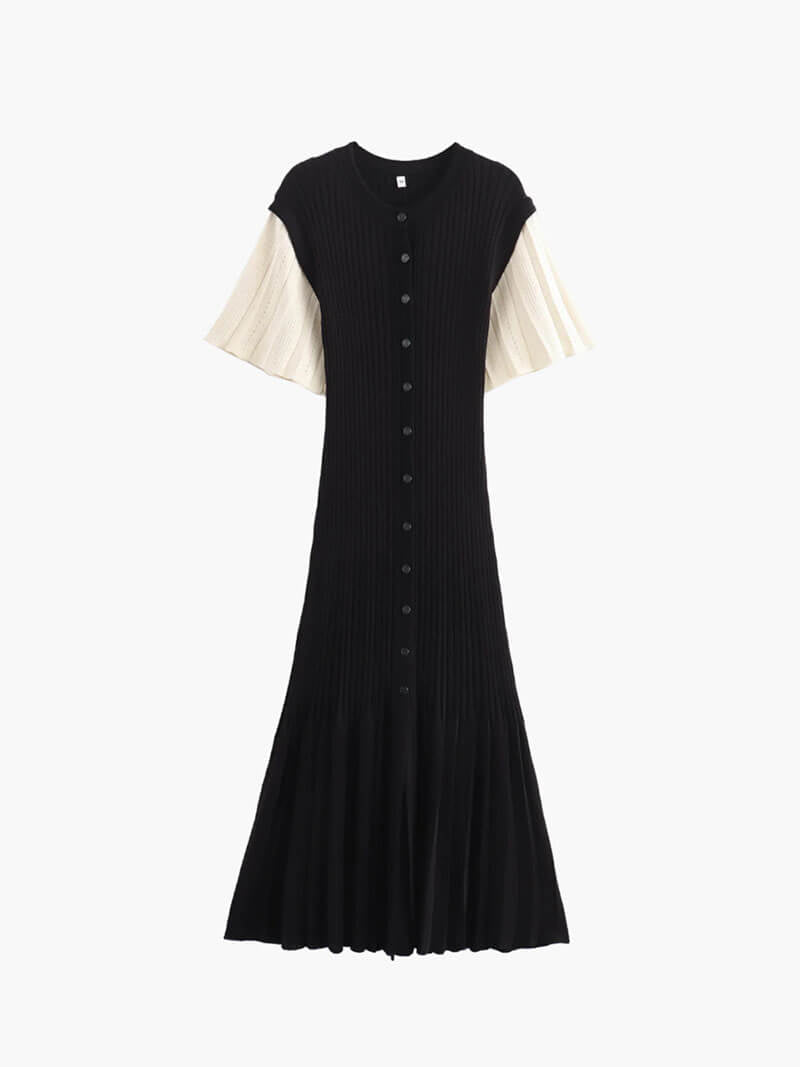 Adra – Rippstrick-Midikleid