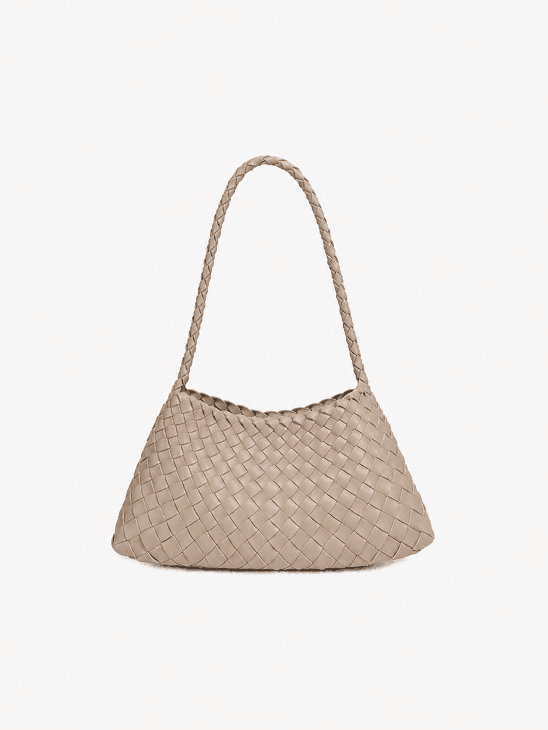 Klassische vegane gewebte Tasche klein