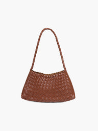 Klassische vegane gewebte Tasche klein