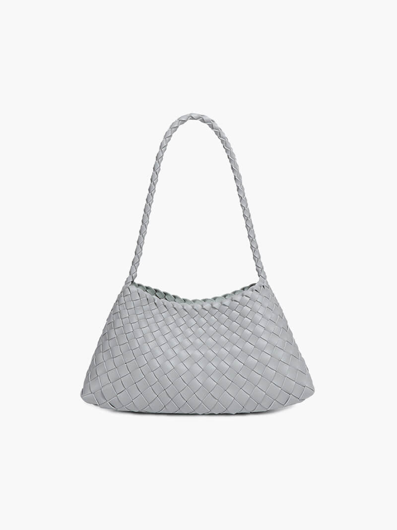 Klassische vegane gewebte Tasche klein